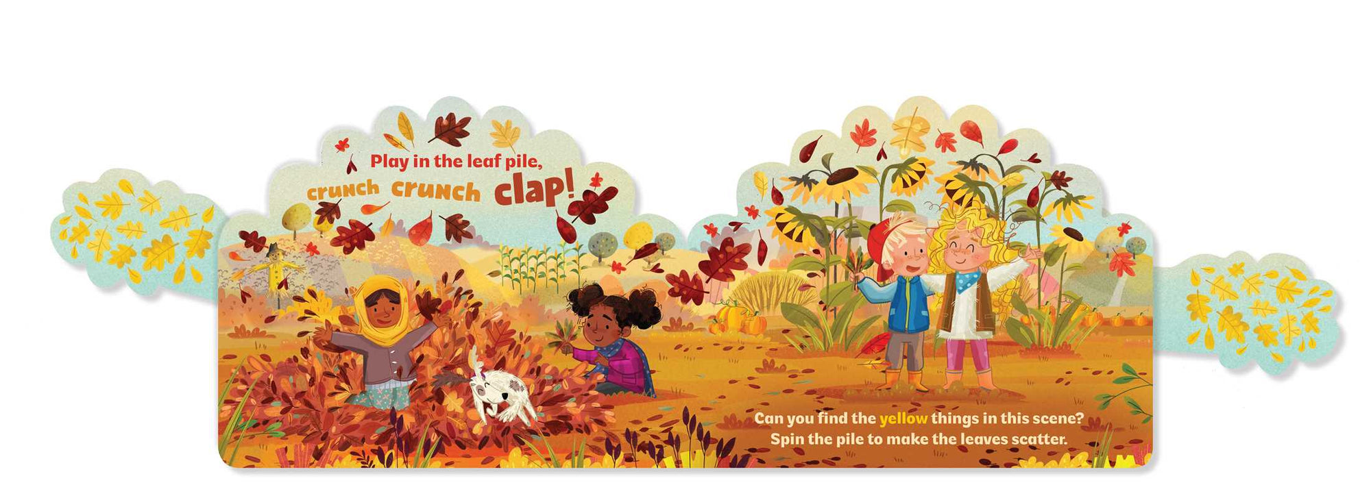 Jump in the Leaf Pile by Kelly Green: Board Books; 12 pages / English