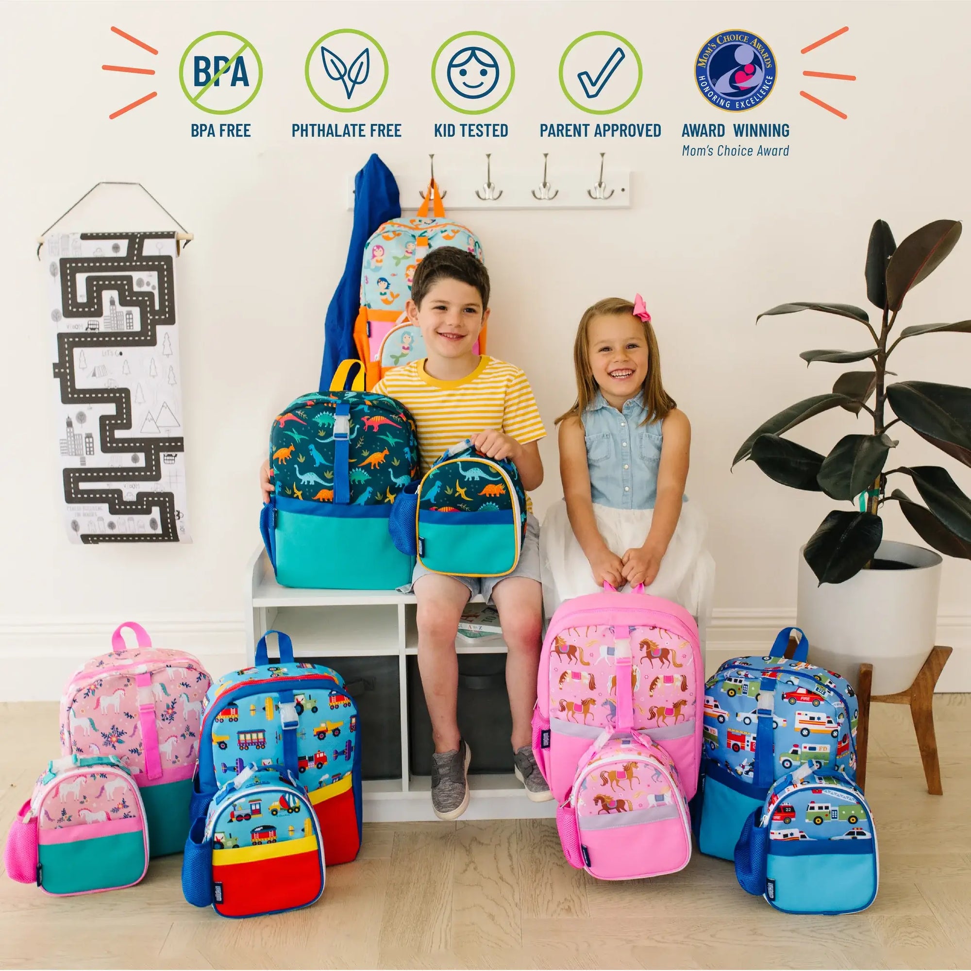 Trains, Planes & Trucks Pack-It-All Backpack