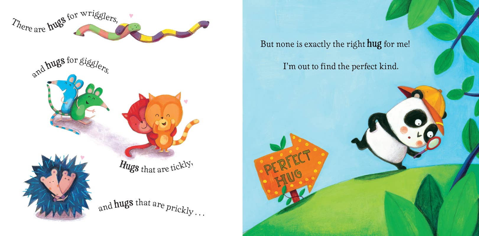 Perfect Hug by Joanna  Walsh: Hardcover; 32 pages / English