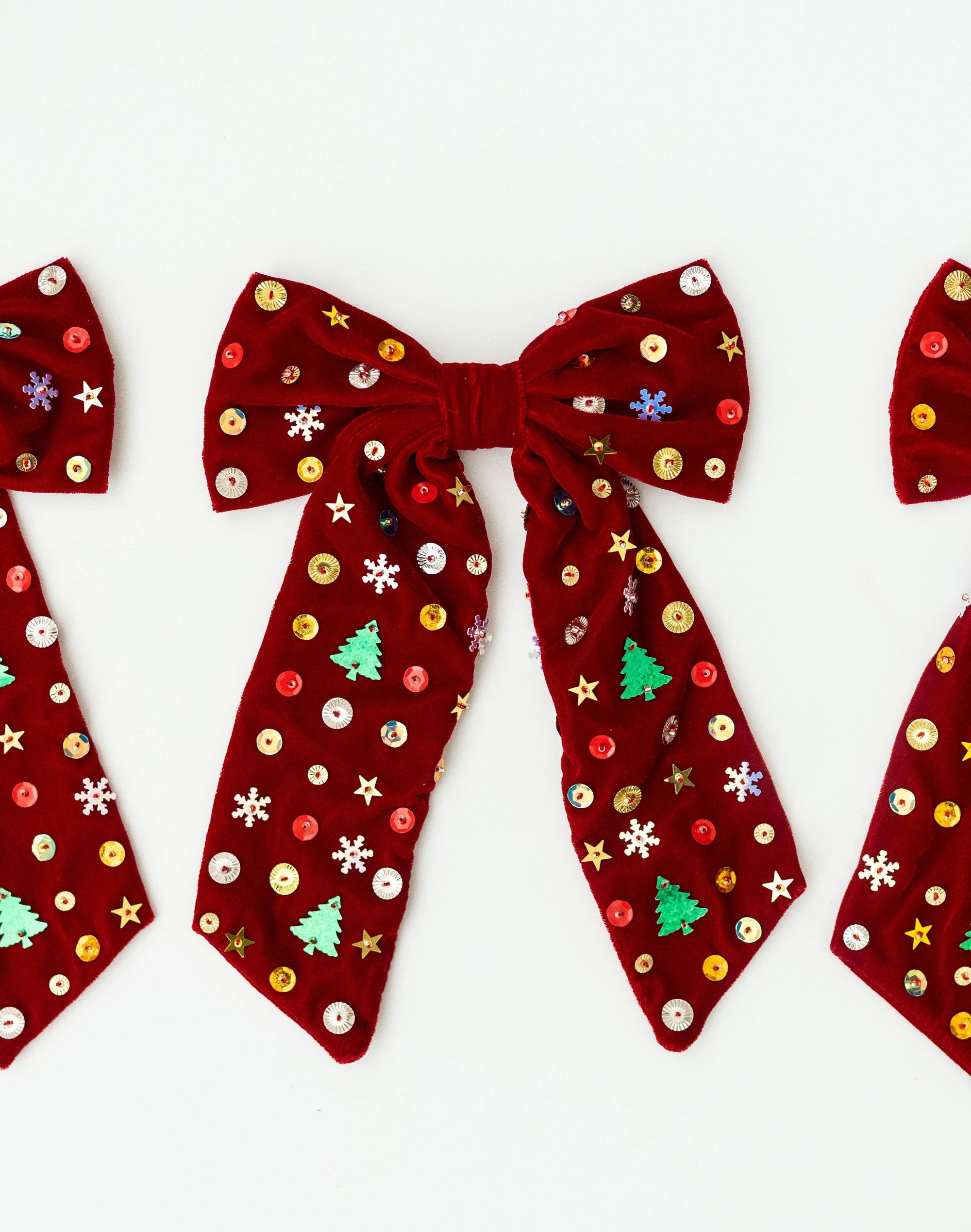 Holiday Luxe Velvet Hair Bow