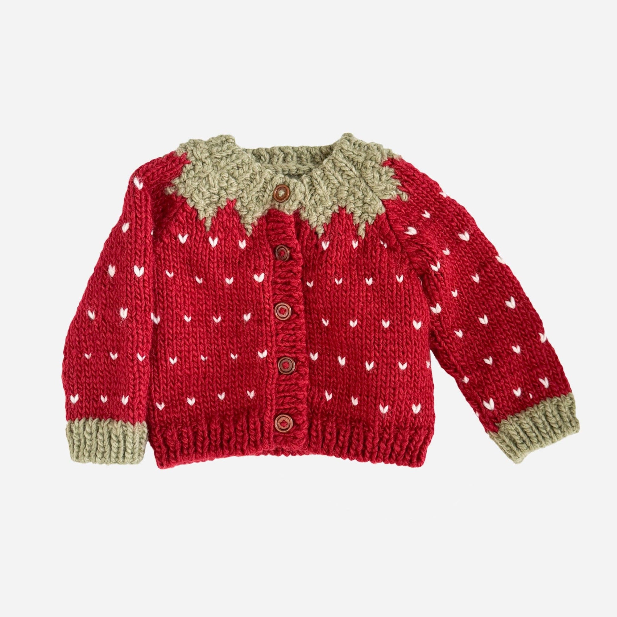 Strawberry Cardigan Baby & Child Cardigan Sweater