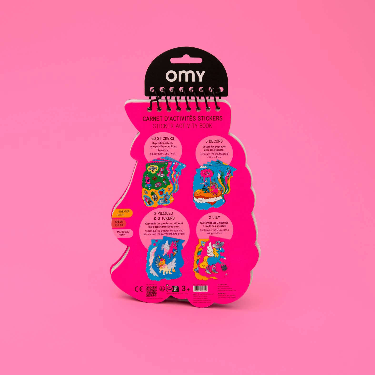 OMY - Sticker Book - Unicorn