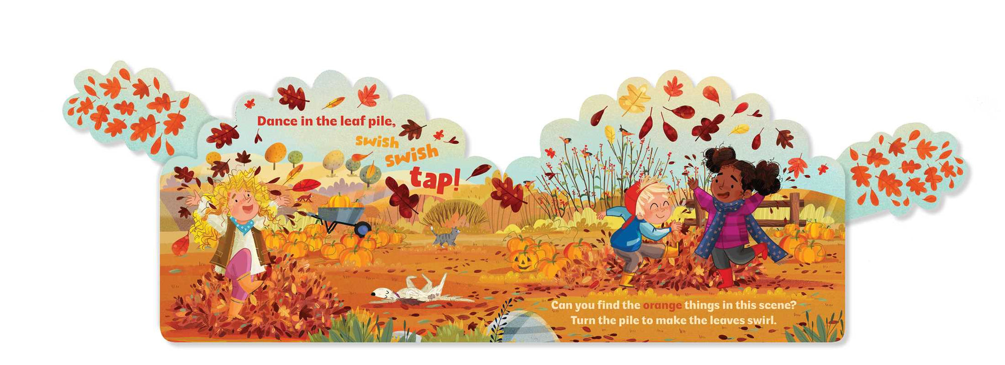 Jump in the Leaf Pile by Kelly Green: Board Books; 12 pages / English