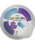 Creatibles D.I.Y. Air-Dry Clay Kit: Ocean BFFs (Set of 4)