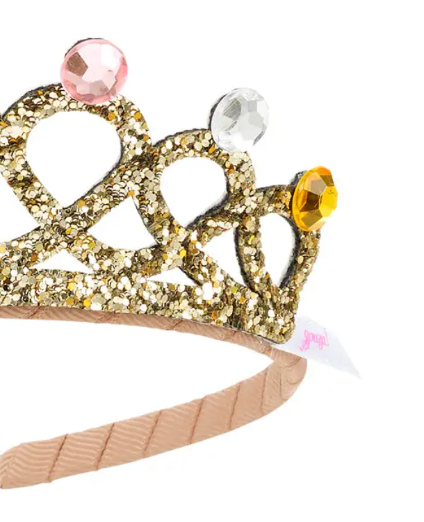 Crown Emy (gold) Costume Accessory for Kids