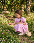Pink Gingham Classic Smocked Bishop Dress