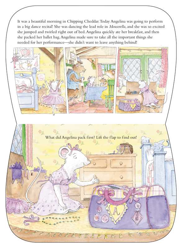 Angelina's Ballet Bag by Katharine Holabird: Board Books; 12 pages / English