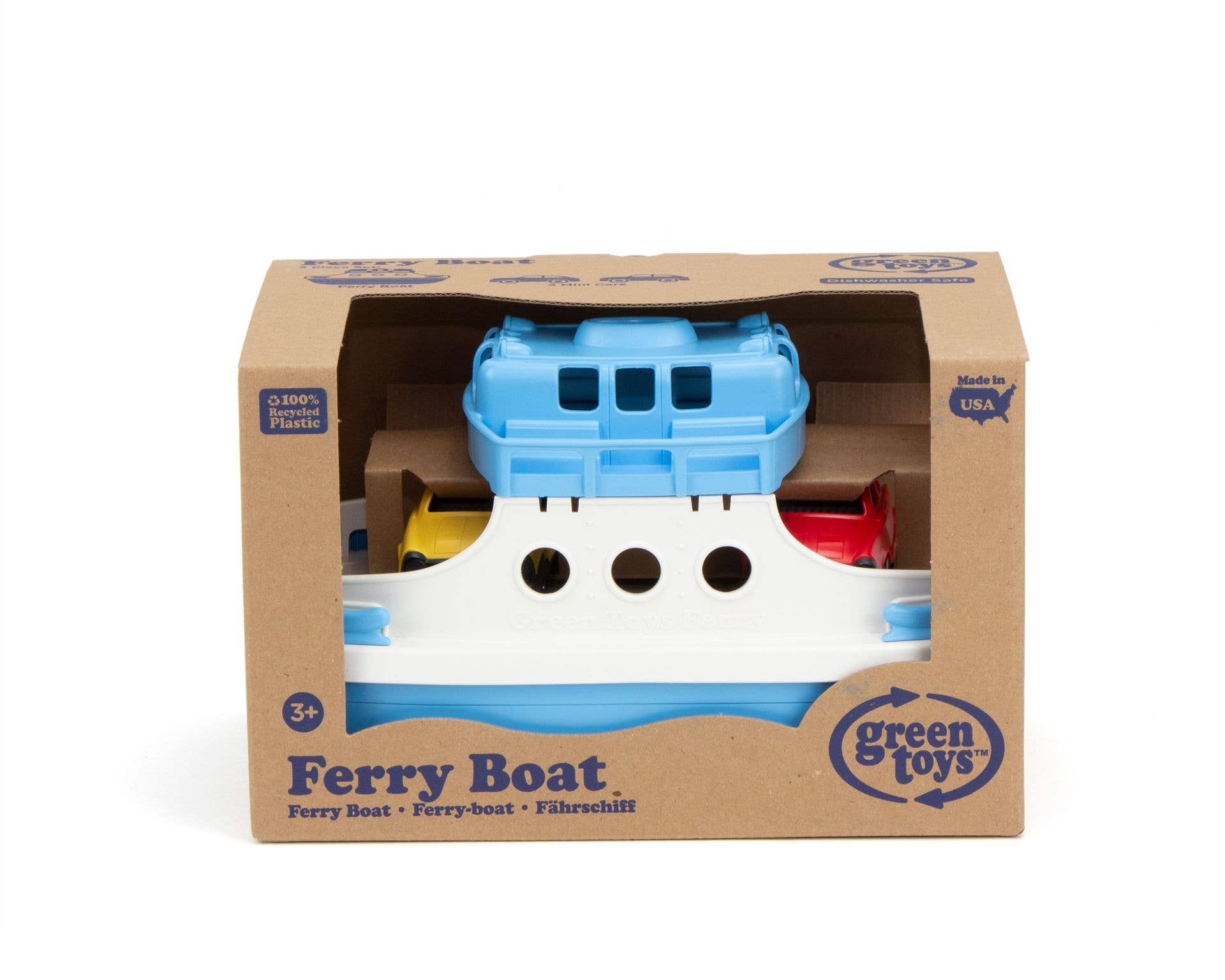 Ferry Boat - Blue/White