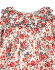 Amour Rose Floral Ruffle Baby Dress & Bloomer