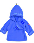 Royal Blue Warmplus Fleece Favorite Jacket Wrap Close 620-BL: Royal Blue