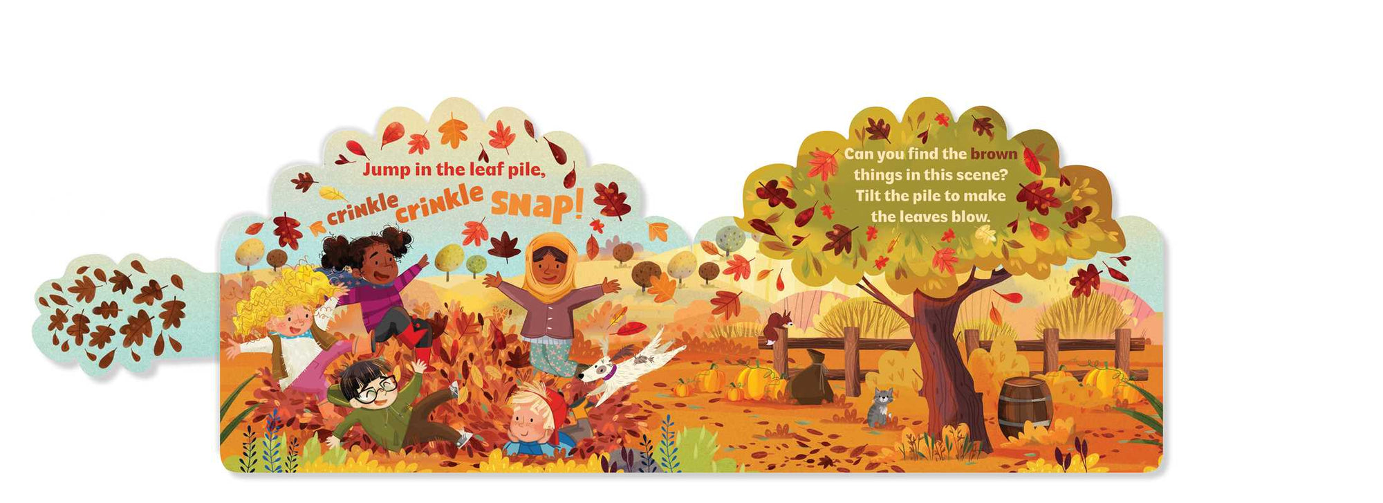 Jump in the Leaf Pile by Kelly Green: Board Books; 12 pages / English