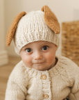 Puppy Dog Knitted Baby Hat