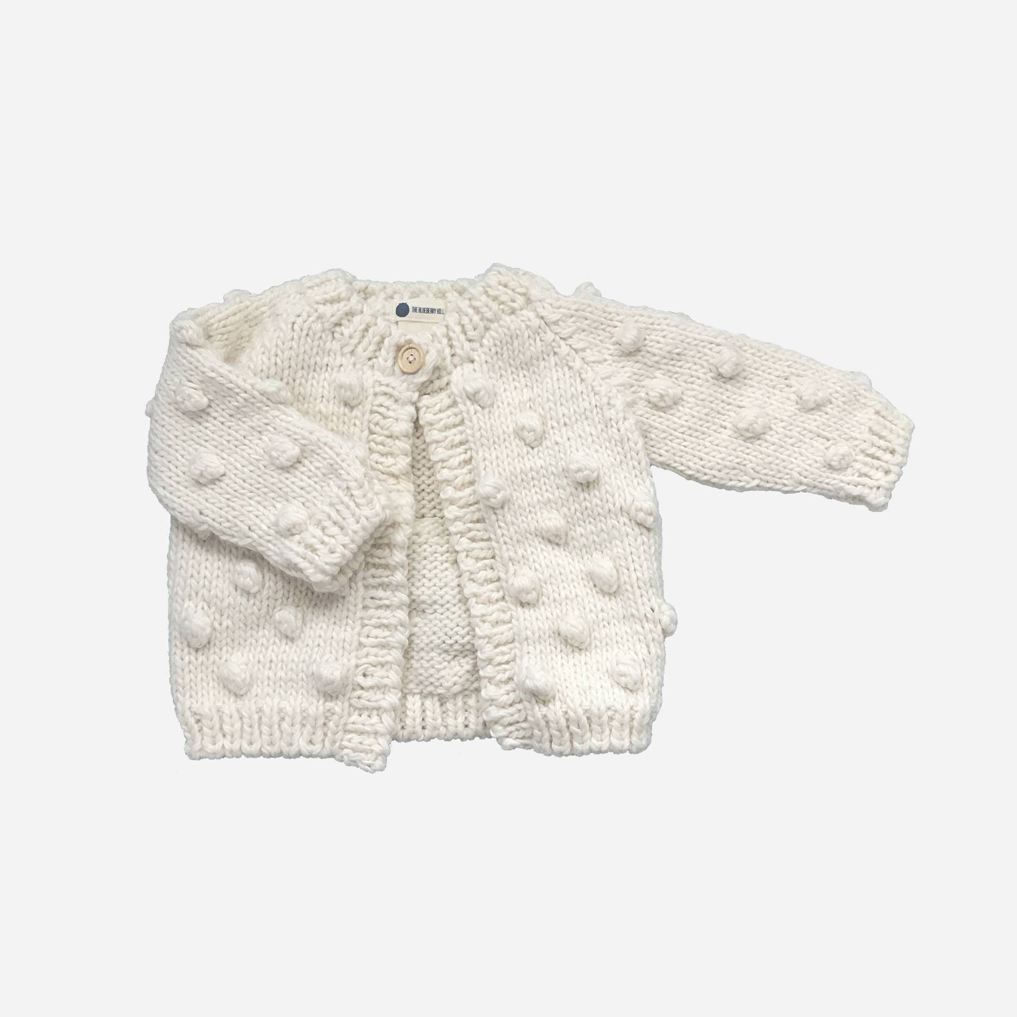 Popcorn Cardigan Sweater