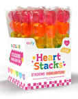 Heart Stacks: Stacking Highlighters
