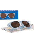 Baby Blue with Amber Lens Navigator Baby & Kids Sunglasses: Ages 3-5