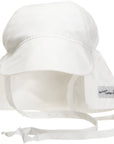 Kids UPF50+ Girls and Boys Original Flap Hat with Ties