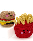 Pretend Play Food Rattle - Classic Burger 🍔