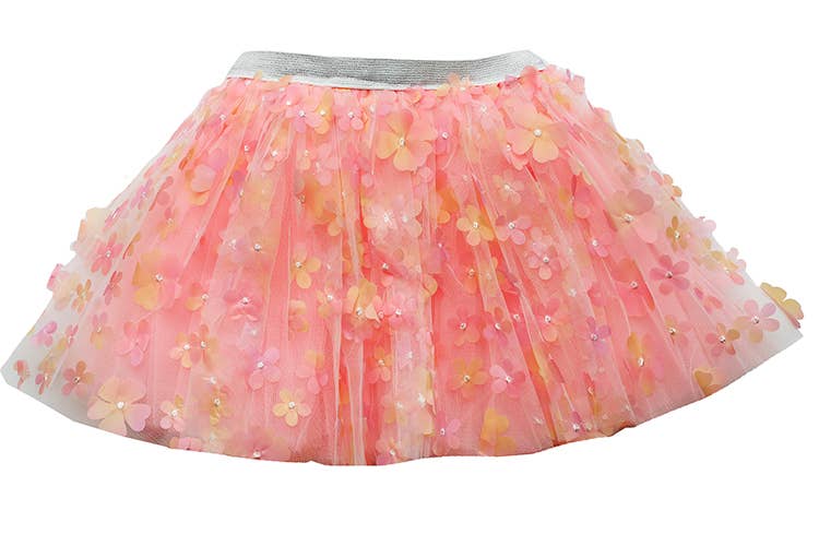 Ombre Flower Tutu: Pink / 2-6 year