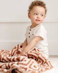 DOUBLE-LAYER BAMBONI® RECEIVING BLANKETS: Bunny Double Layer