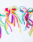 Textured Hair Bow - Candyland