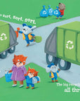 Wheels on the Garbage Truck by Jeffrey Burton: Board Books; 16 pages / English