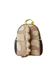 Cute Dinosaur Cartoon Kids Backpack Soft Durable Daypack: Army Green