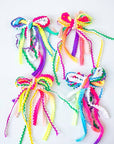 Textured Hair Bow - Candyland