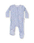 Angel Dear Country Calico 2 Way Zipper Ruffle Back Footie
