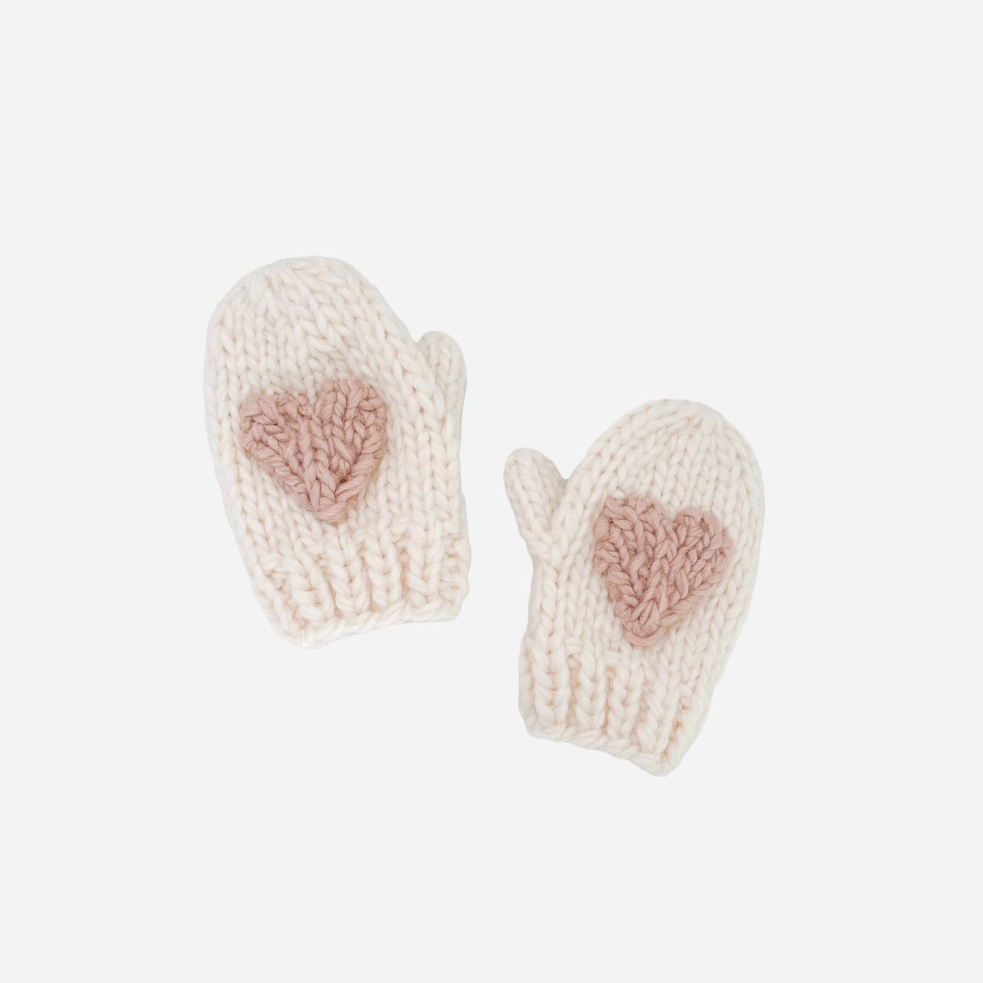 Blush Heart Mittens Baby & Kids