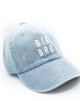 Big Bro Baseball Hat: Dusty Blue / Child (5Y-10Y)