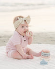 Classic Silicone Stacking Teething Ring Toy