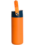 Core Insulated Pop Fidget Handle Bottle 18oz - Orange Tie Dye