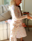 Ski Two Piece Kids Henley Pajamas