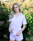 Nantucket Women’s Button Front Short Pajama Set