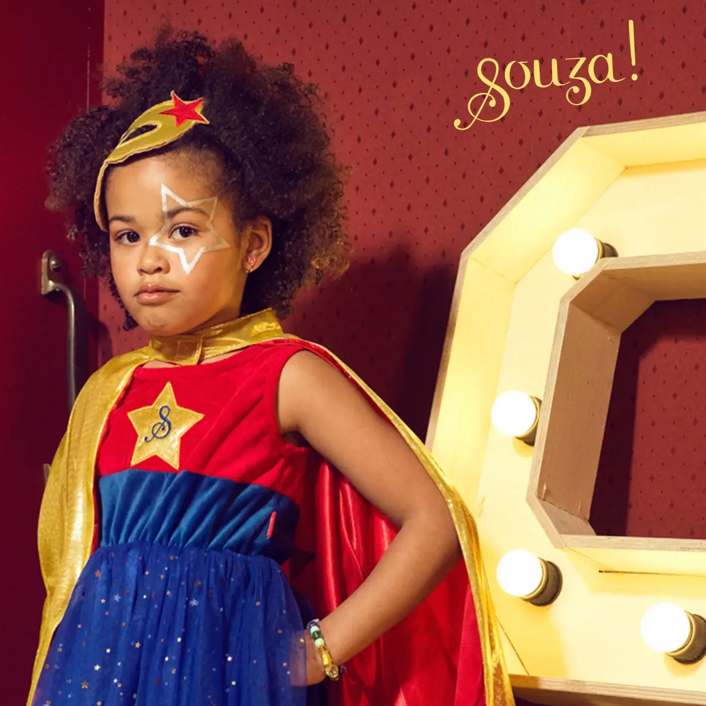 Superhero Mask - Costume Accessory for Kids