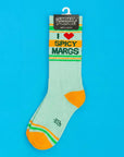I ❤️ Spicy Margs Gym Crew Socks