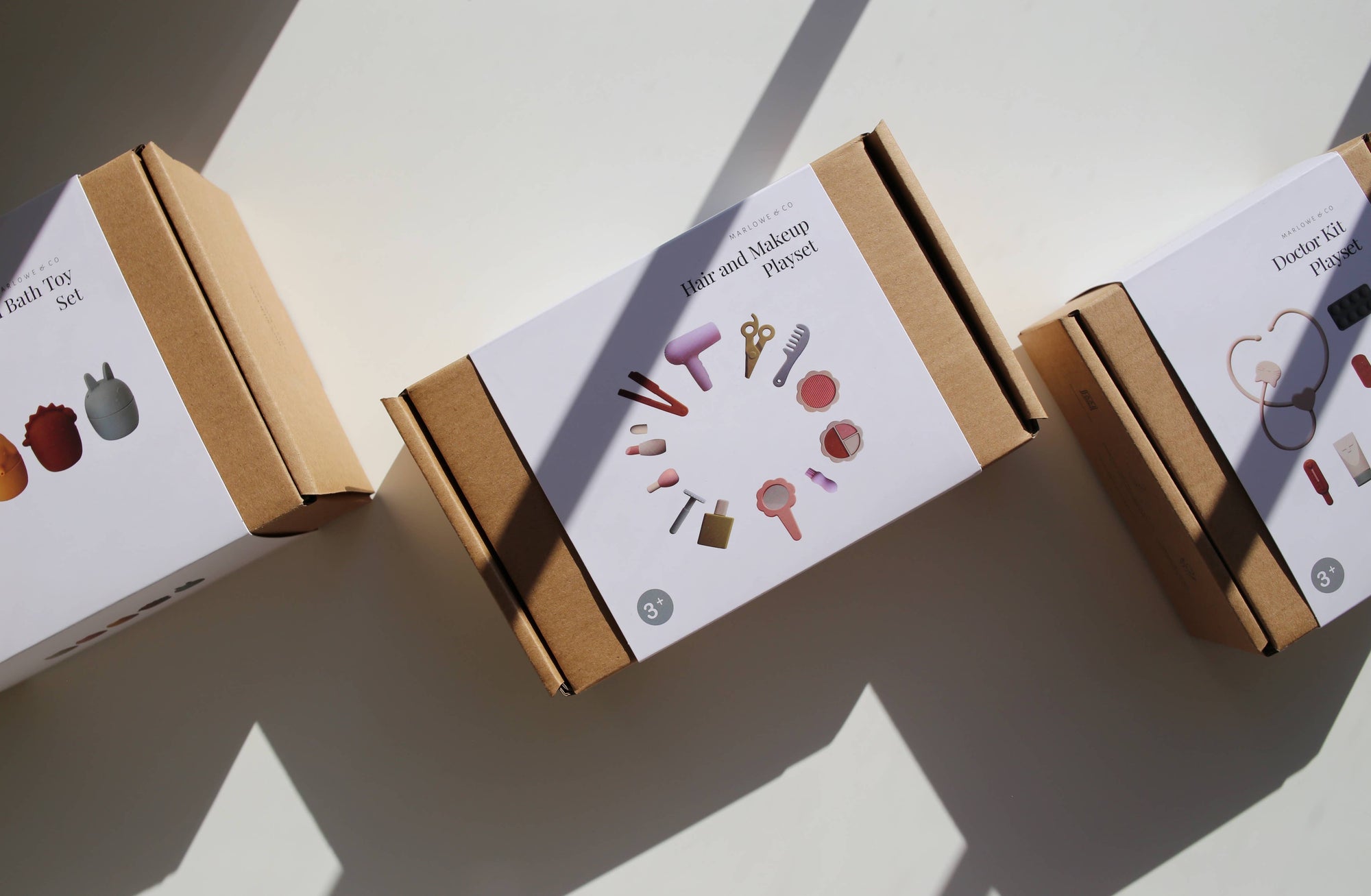 Silicone Hair and Makeup Play Set