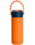 Core Insulated Pop Fidget Handle Bottle 18oz - Orange Tie Dye