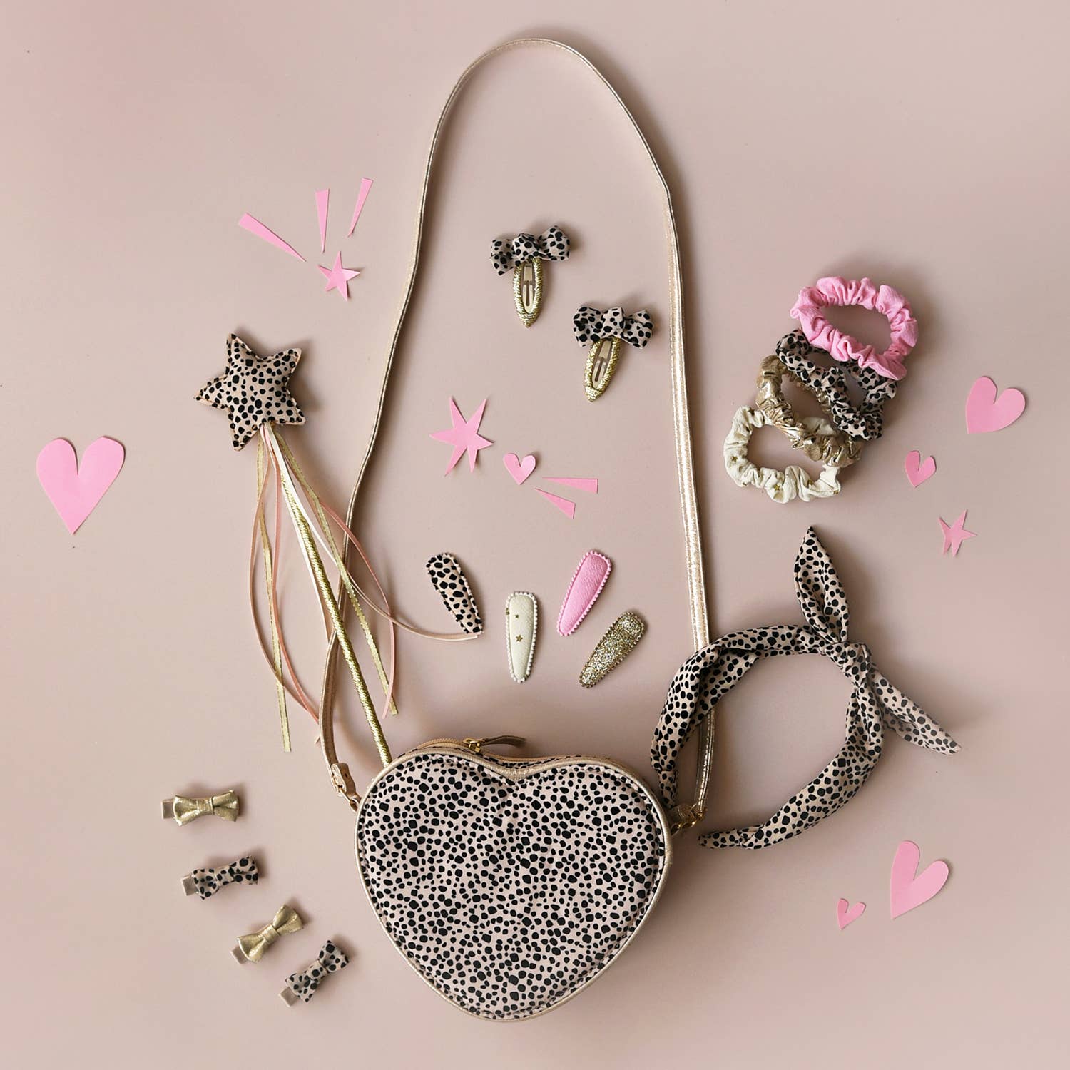 Leopard Scrunchie Set