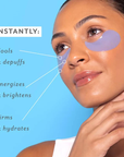 UNDEREYE Served on Chilled Ice Firming Under Eye Patches