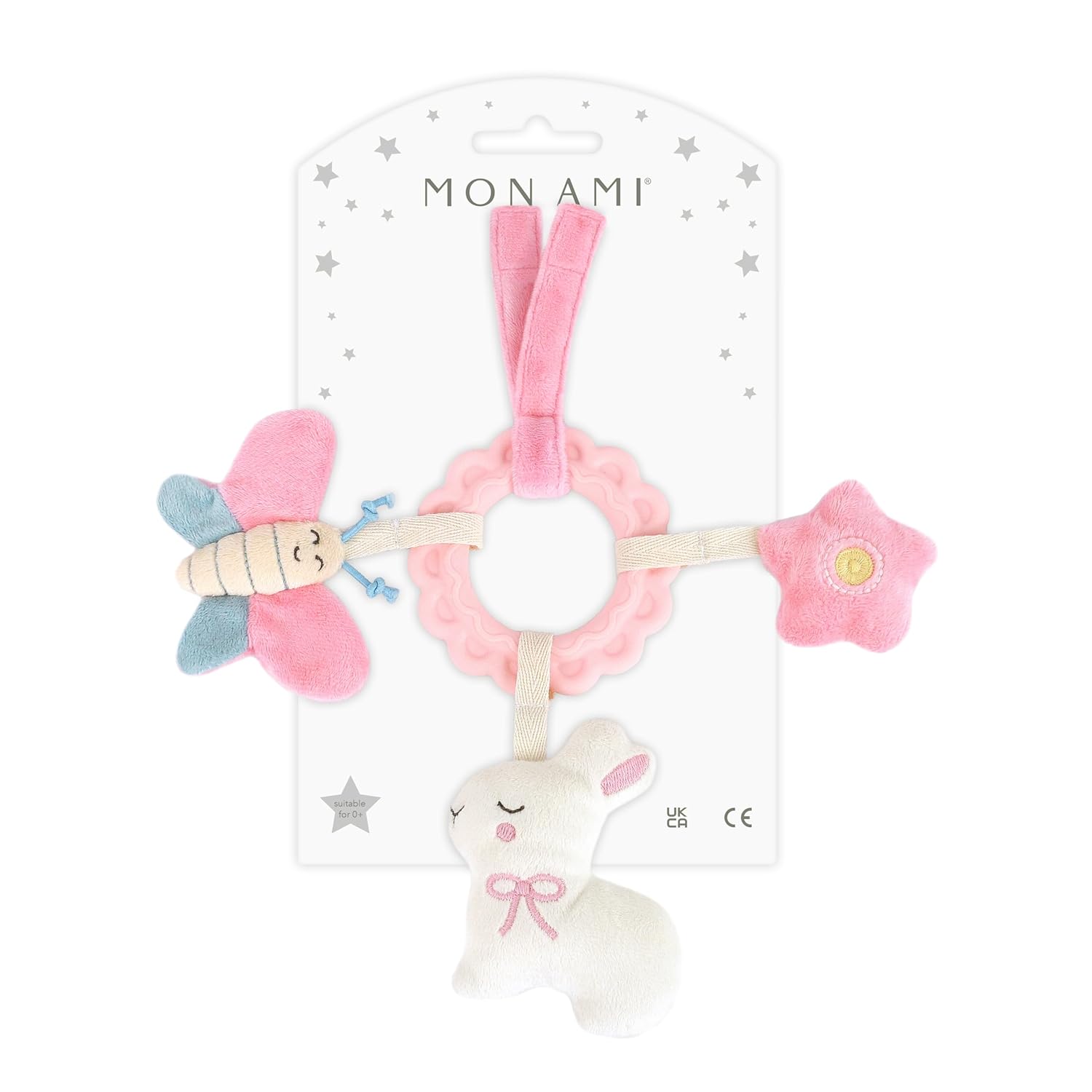 Mon Ami Bunny & Friends Ring Activity Toy