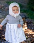 Baby Toddler Soft Knit Earflap Hat with Chin Strap