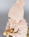 Popcorn Cardigan, Blush | Baby & Kids Valentine's Sweater: 6-12 mths