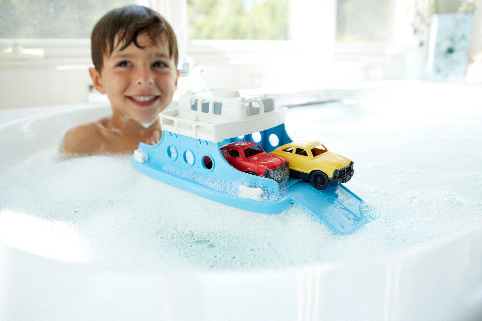 Ferry Boat - Blue/White