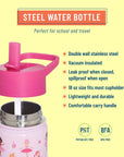 Ballerina 18 oz Steel Water Bottle