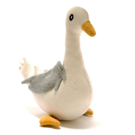 plush cotton seagull toy