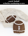 Football Beanie Game Day Hat Baby & Kids