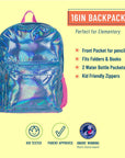 Mermaid Backpack - 16 Inch