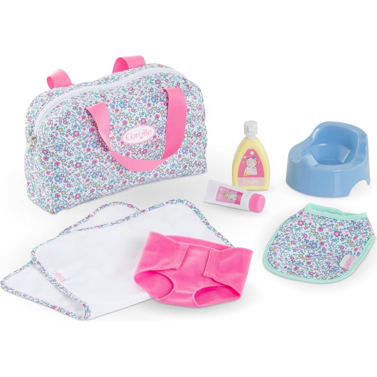 Corolle BB12" & 14'' & 17'' Floral Changing Accessories Set