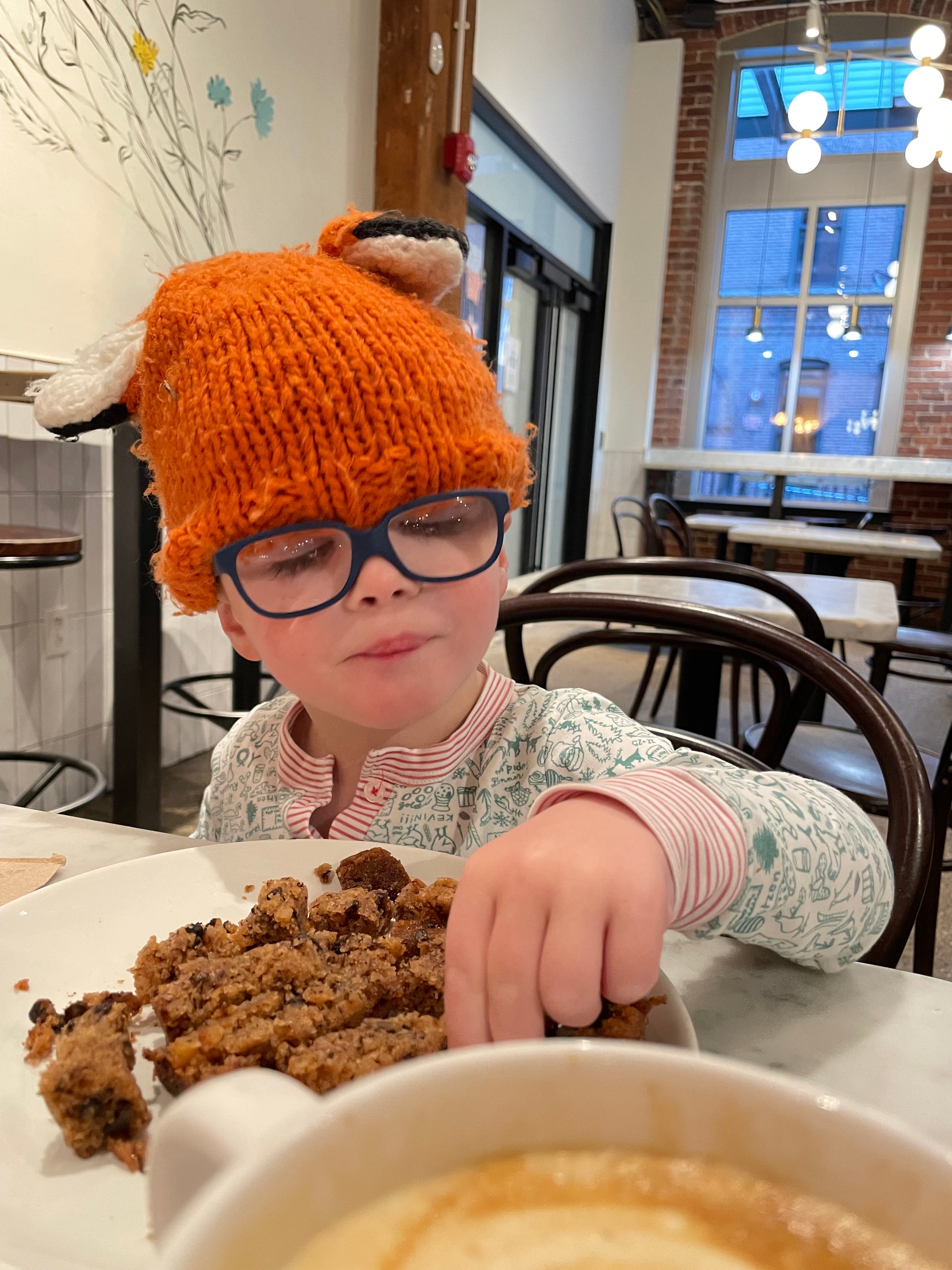 Blueberry Hill Fox Hat